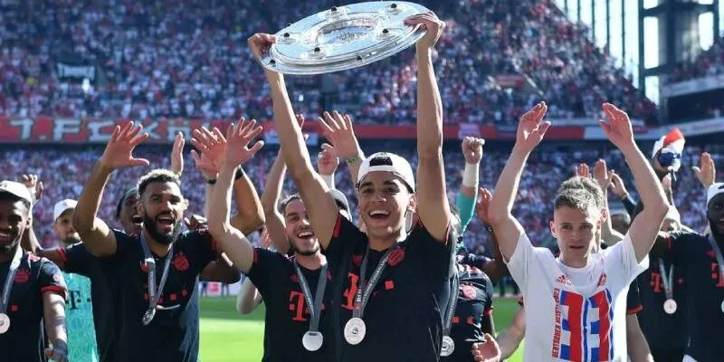 Jamal Musiala đã 4 lần vô địch Bundesliga cùng Bayern Munich