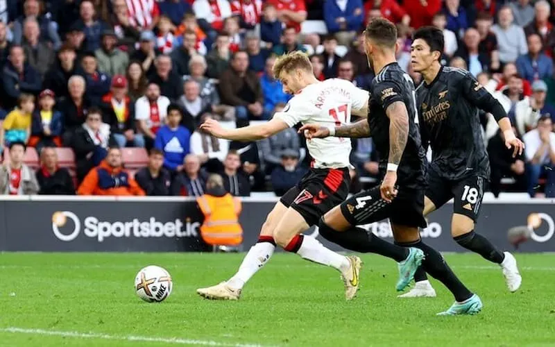 Dự đoán trận Southampton vs Arsenal với diễn biến chính